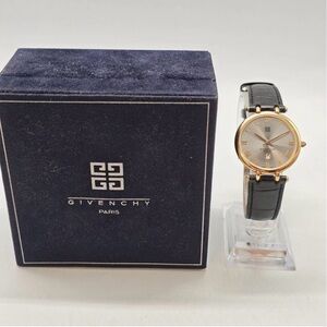 Givenchy Gold and Black Timepiece